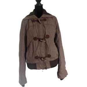 Adorable American Eagle Bomber Jacket - L